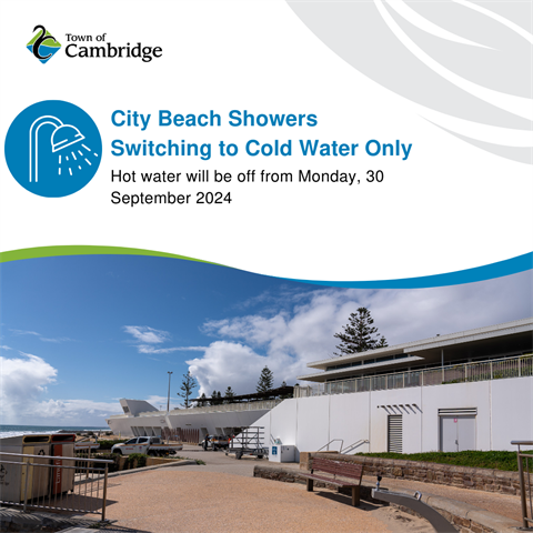 City Beach Showers Switching to Cold Water Only.png